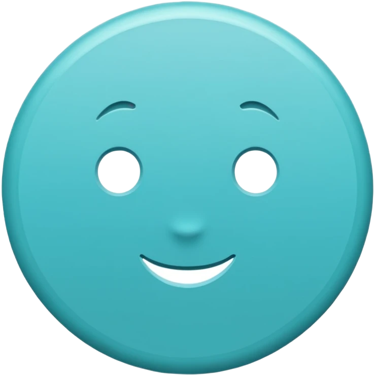 cyan circle emoji