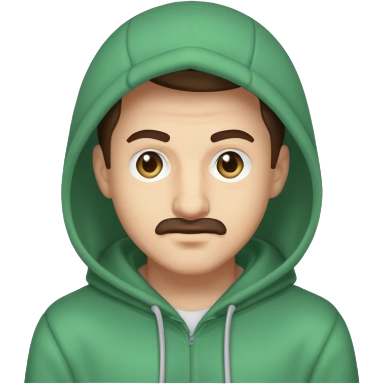 Luigi Mangione wearing hoodie emoji