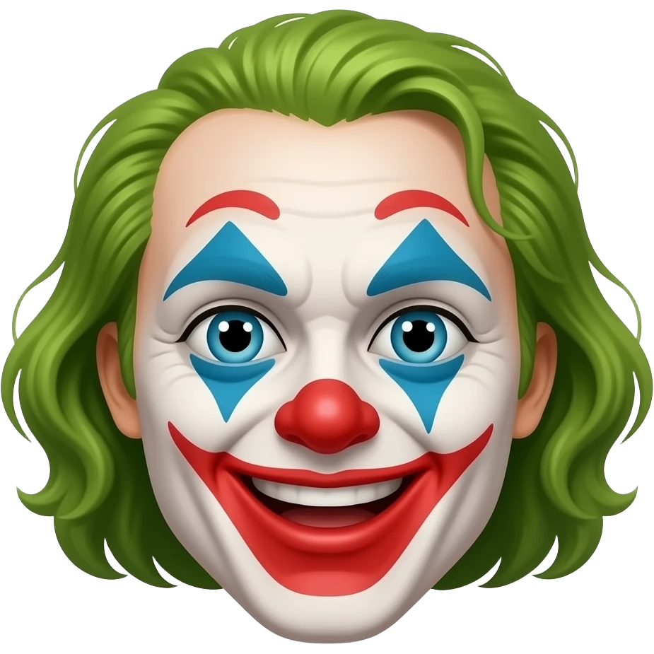 Orange trump clown emoji