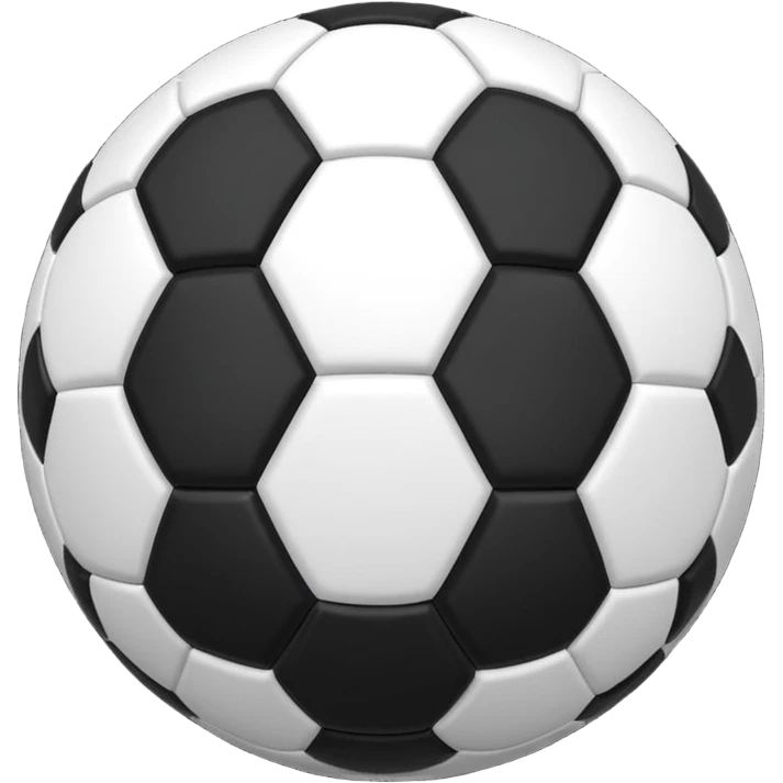A soccer ball emoji