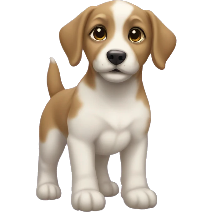 Sweet petunia pup  emoji