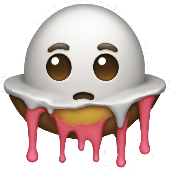 melt emoji