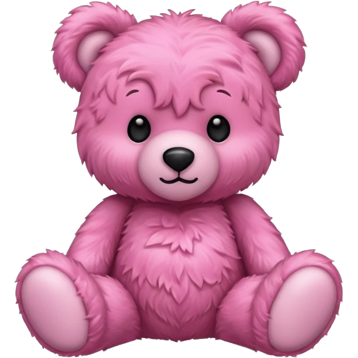 pink bear  emoji