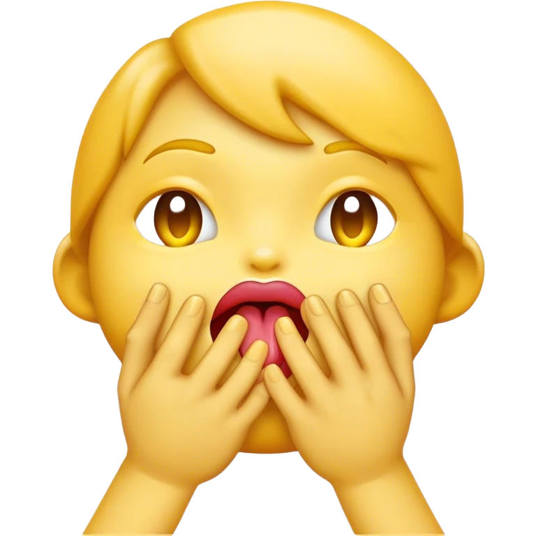 yellow emoji licking lips and rubbing hands together emoji