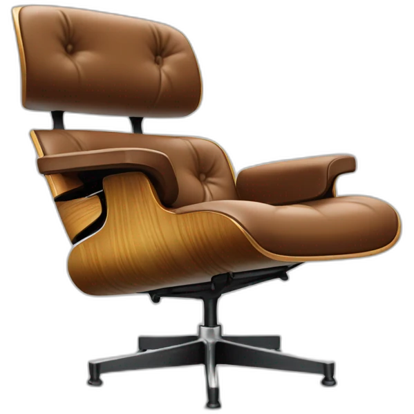 eames chair seating Chirac emoji