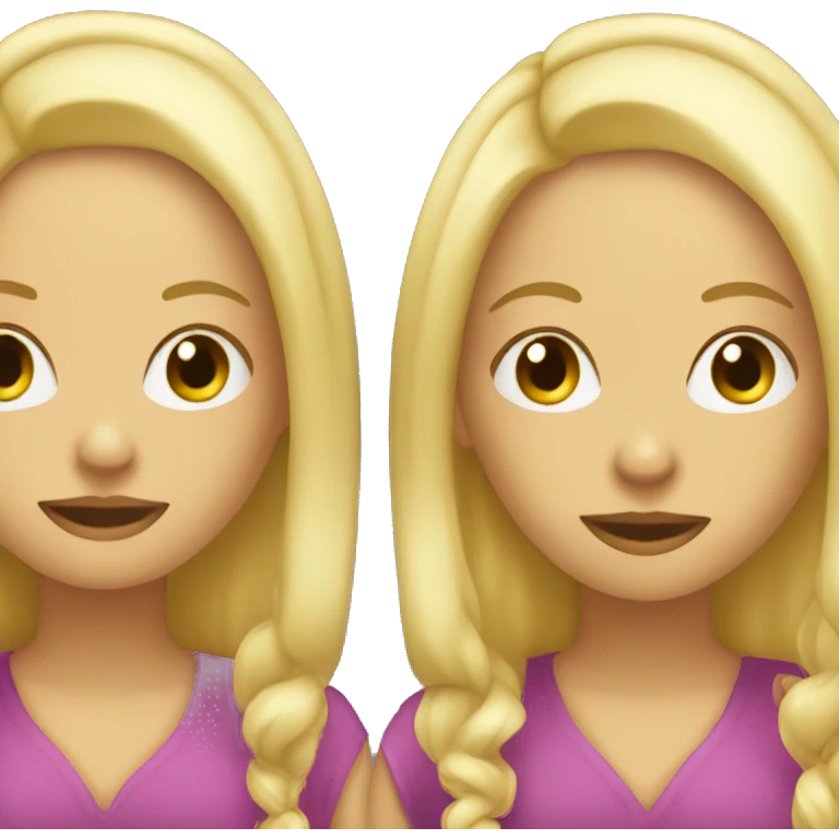 blonde woman mirror emoji