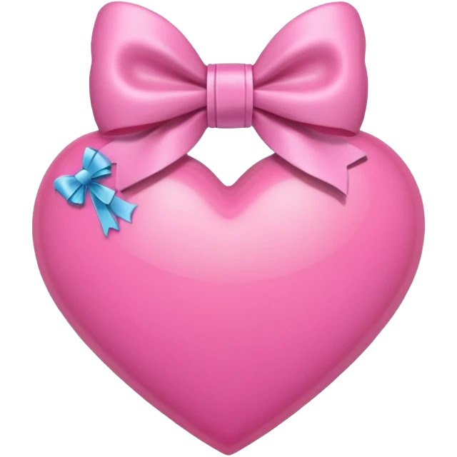 heart with a bow, kpop emoji