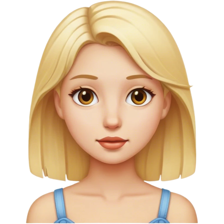 blonde girl  emoji