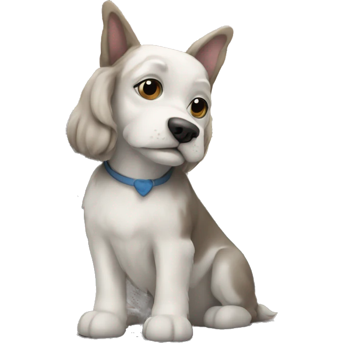 Spire dog emoji