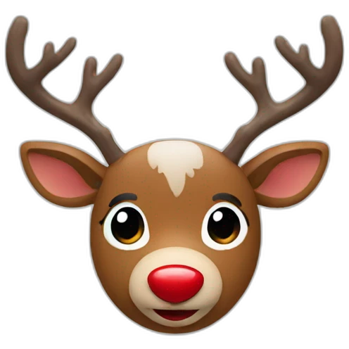 rudolph emoji
