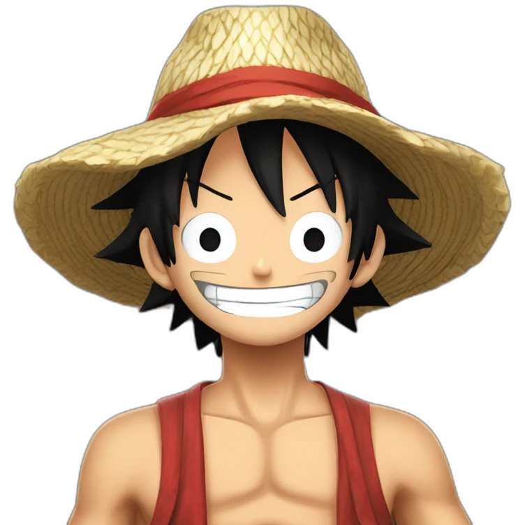 Luffy one piece emoji