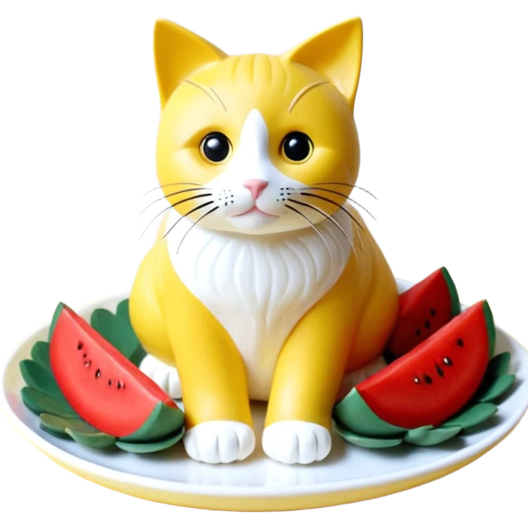 Нарисуй эмодзи для канала Юморкишас.Это веселый  пушистый забавный кот с рыжей шерстью и с глазами  с цветом изумруда emoji