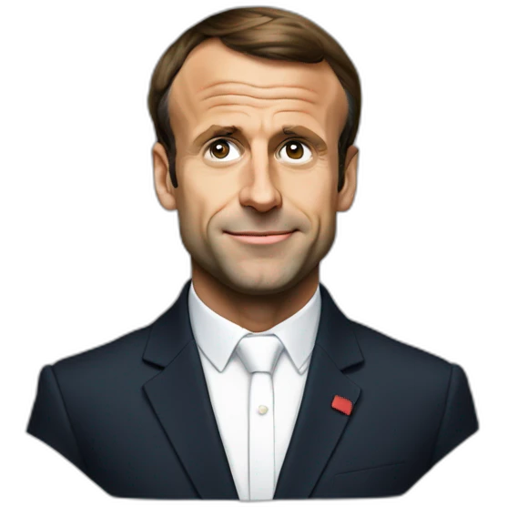Emmanuel Macron emoji
