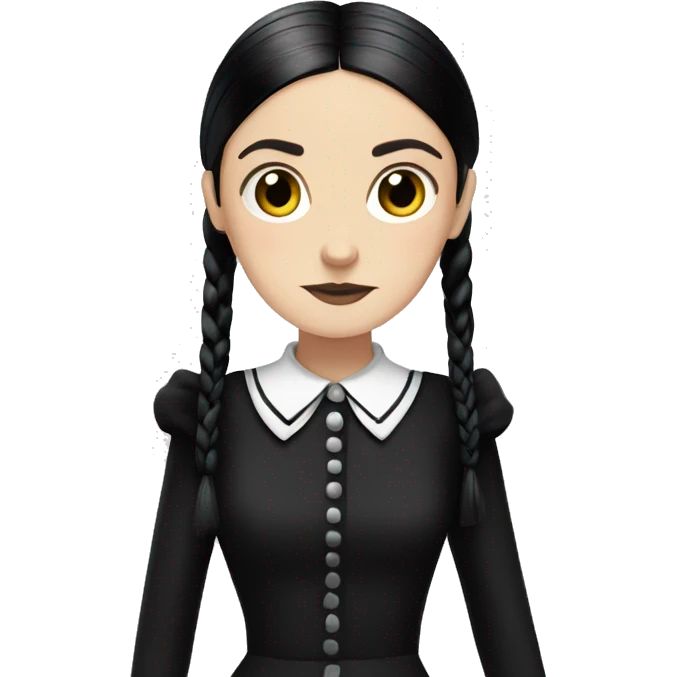 wednesday addams emoji