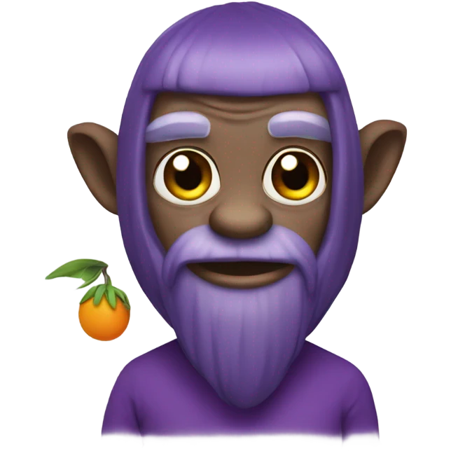 purple orangatang  emoji