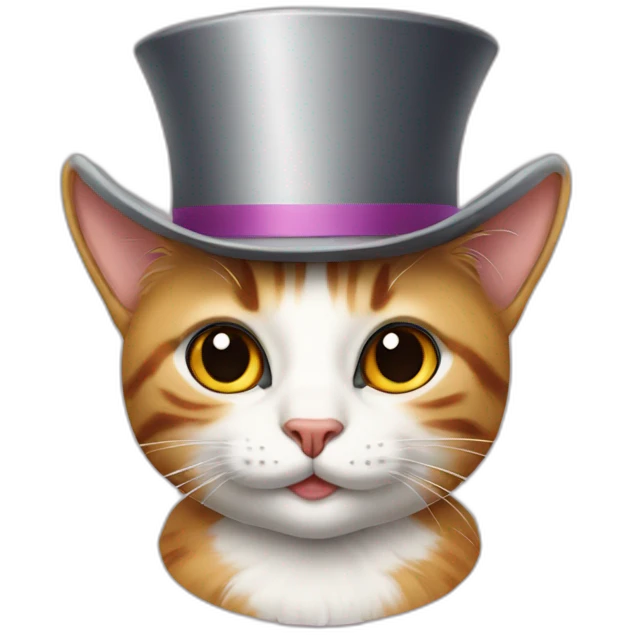 cat ready for raceday at ascot emoji
