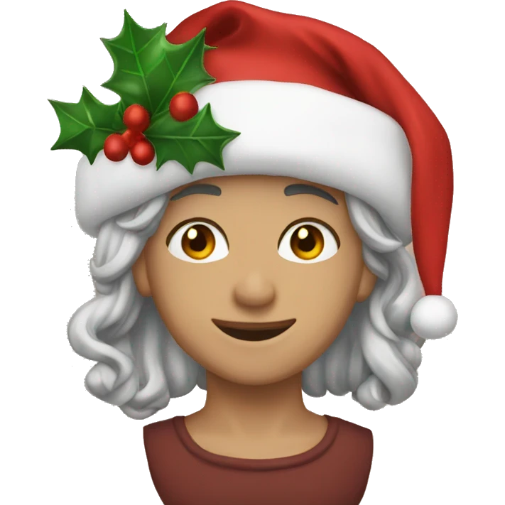 aesthetic christmas emoji