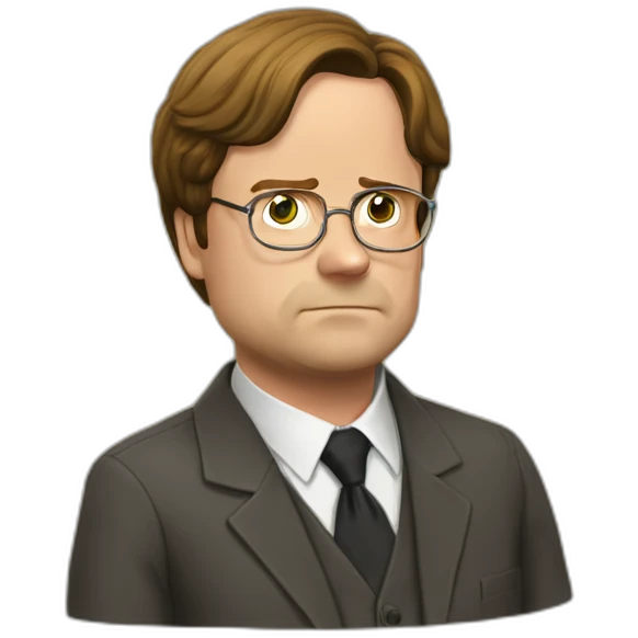 dwight schrute emoji