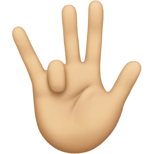 Emoji face making the “looser” hand gesture emoji