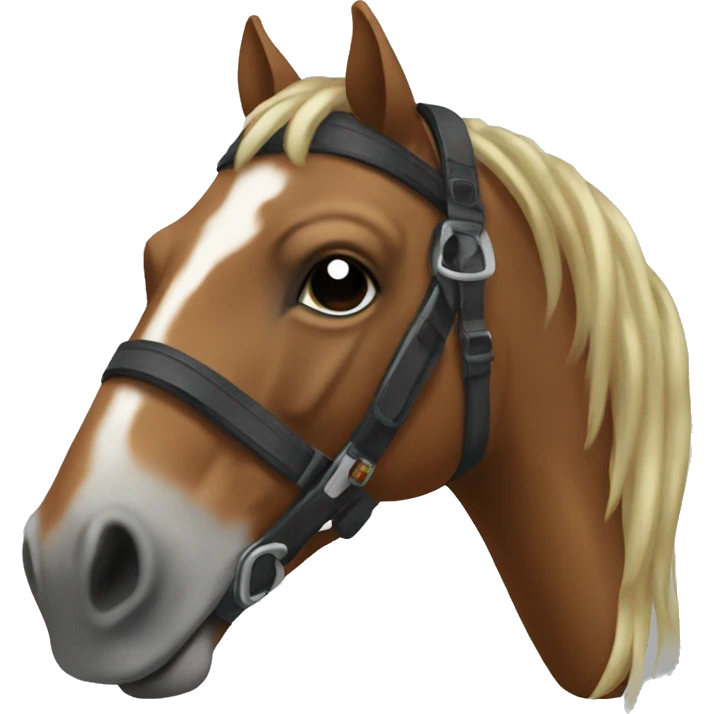 Horse gear emoji
