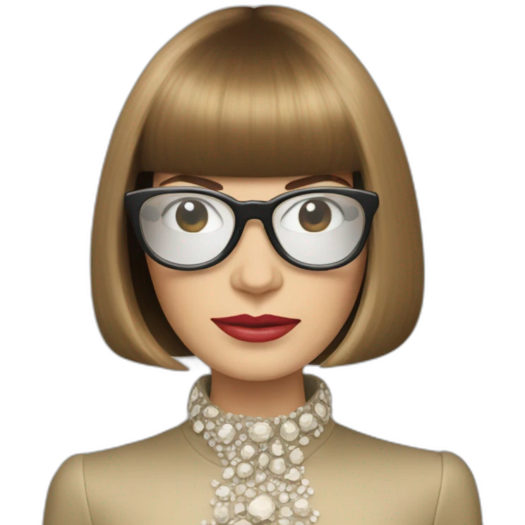 anna wintour on cover emoji