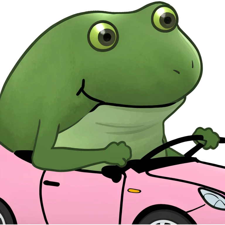 Pink car emoji