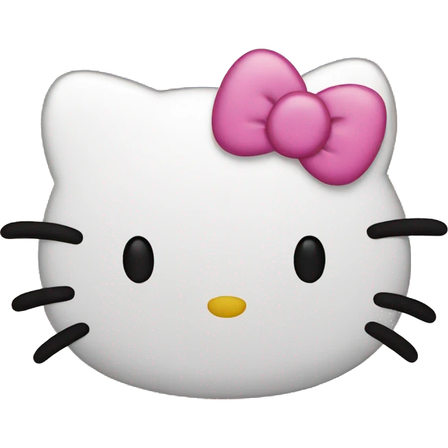 Hello kitty emoji