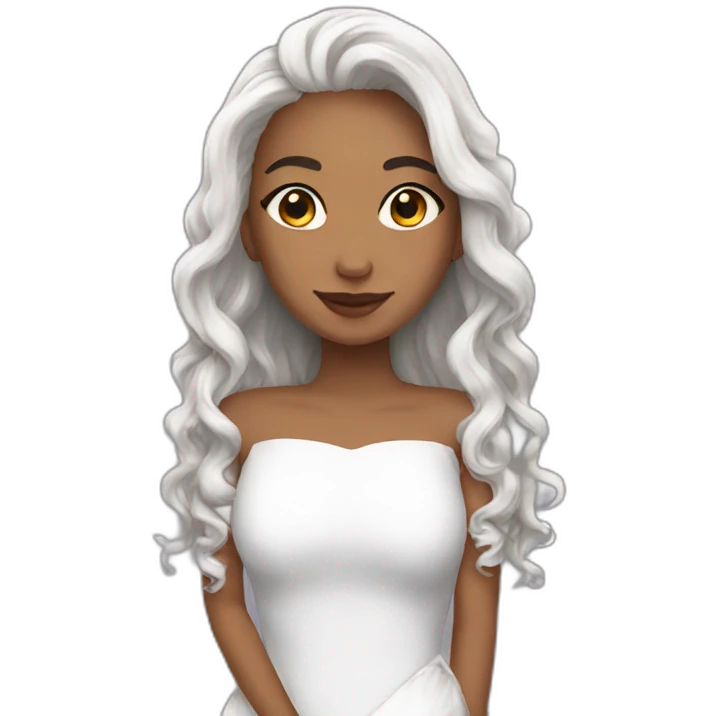 Love tez blanca emoji