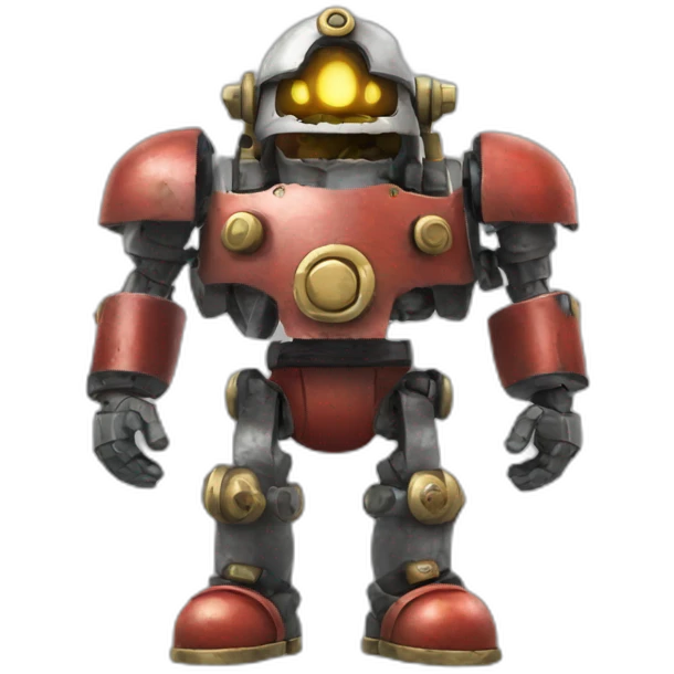 A Mechanical Mario Titan emoji