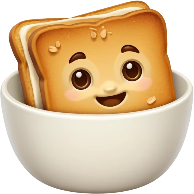 Cinnamon toast chrunch￼ emoji