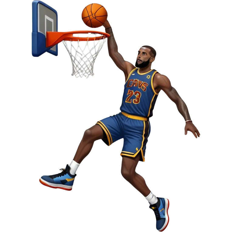 Lebron dunking  emoji