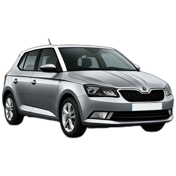 Grey skoda fabia 1 emoji