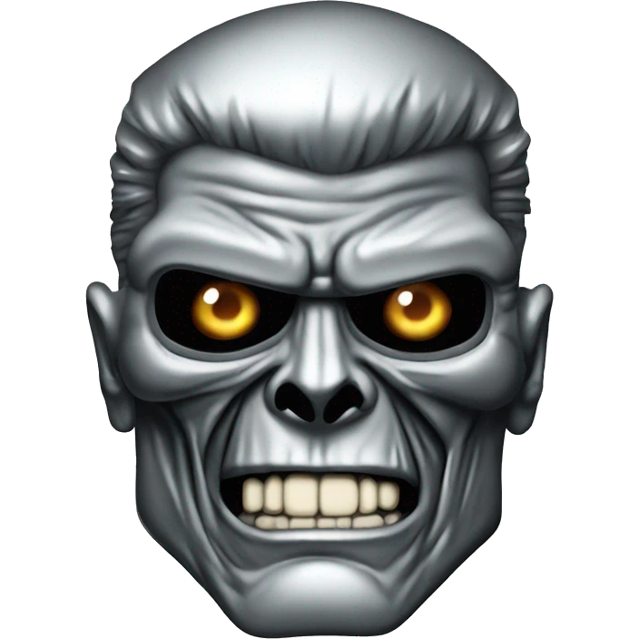 Terminator t800 troll face emoji