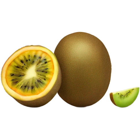 Kiwi and Passion fruit  emoji