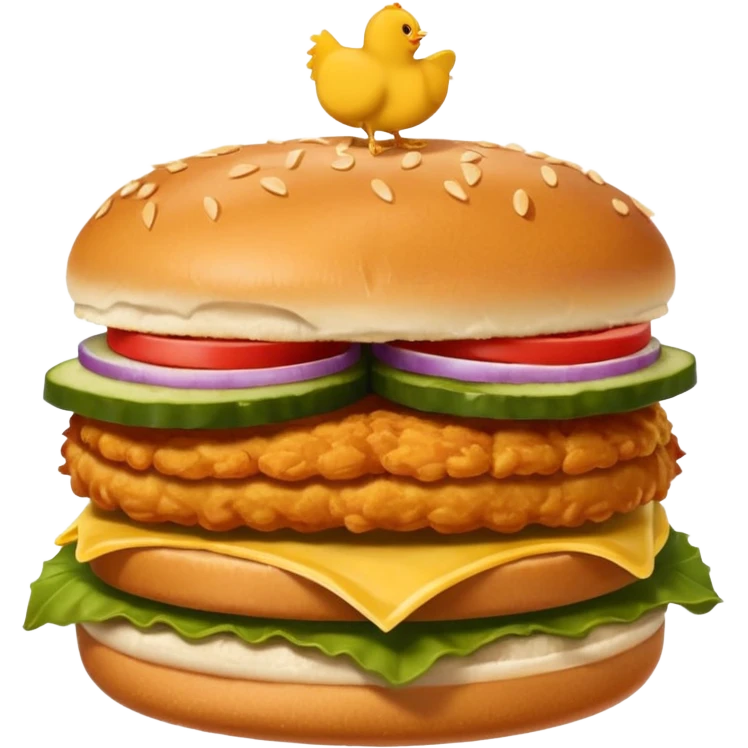 Chick-fil-a chicken sandwich emoji