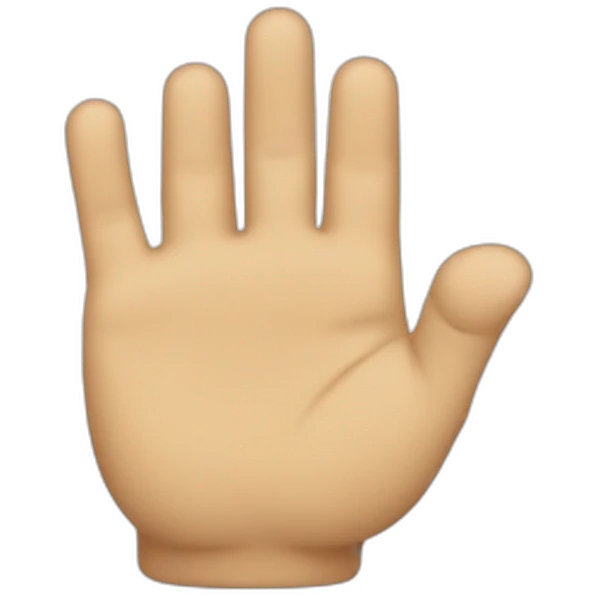 finger point down emoji