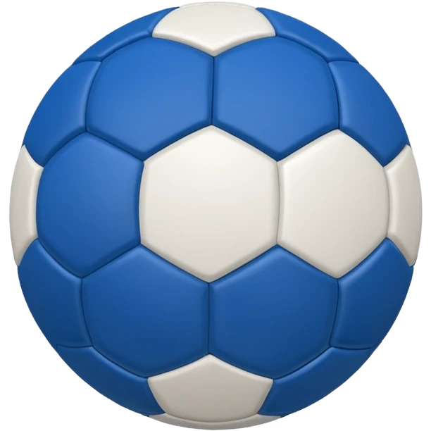 blue soccer ball emoji