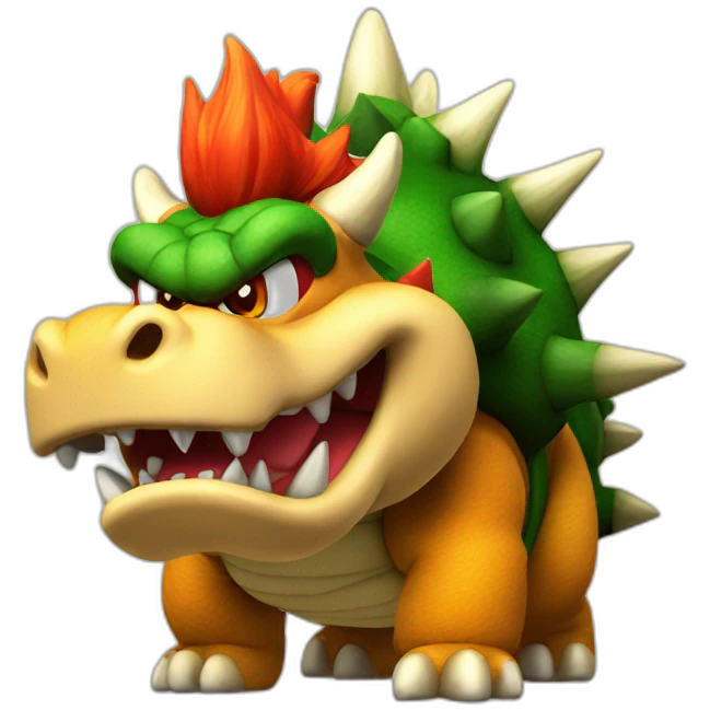 bowser from mario emoji