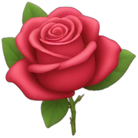 Coeur rose emoji