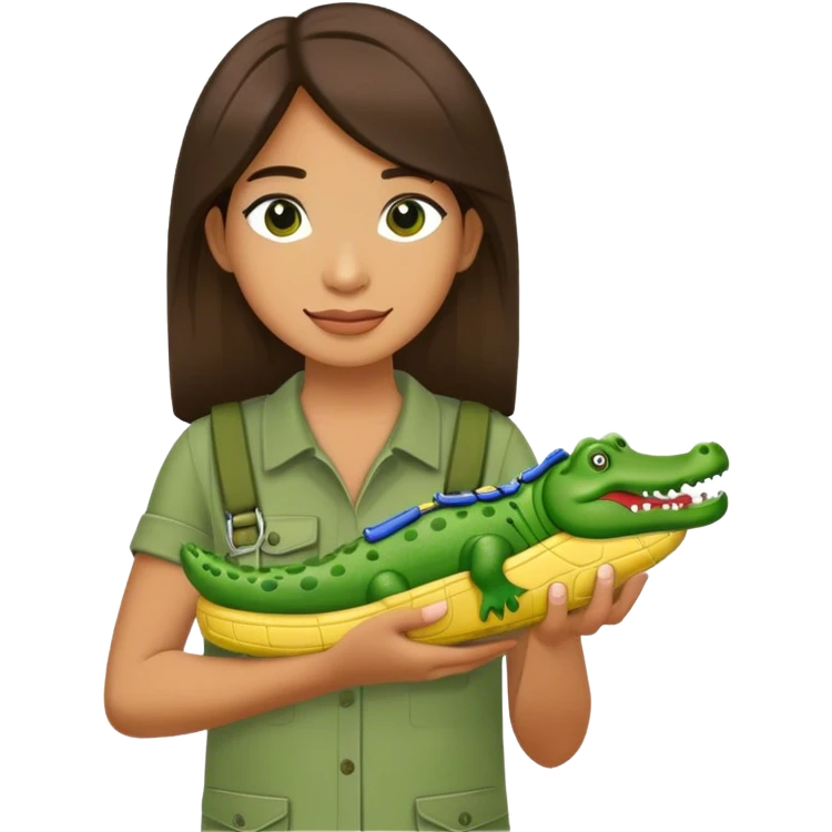 Kelly holding crocs  emoji