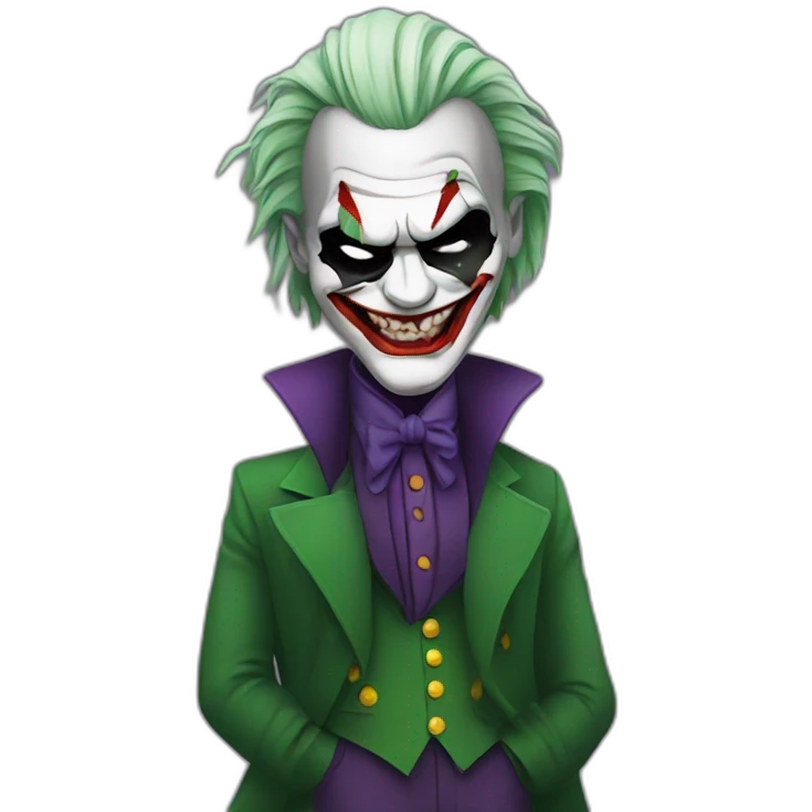 Kanye as joker emoji