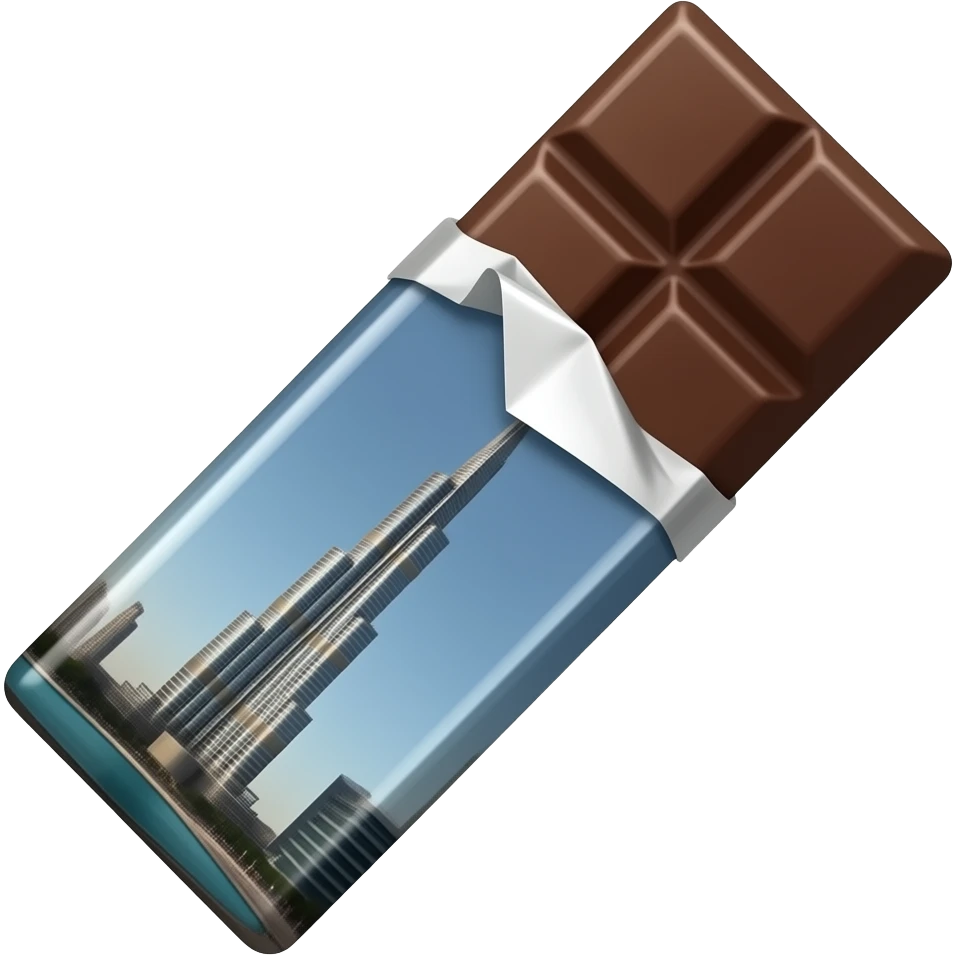 Dubai chocolate bar emoji