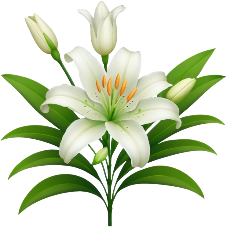 lillies emoji