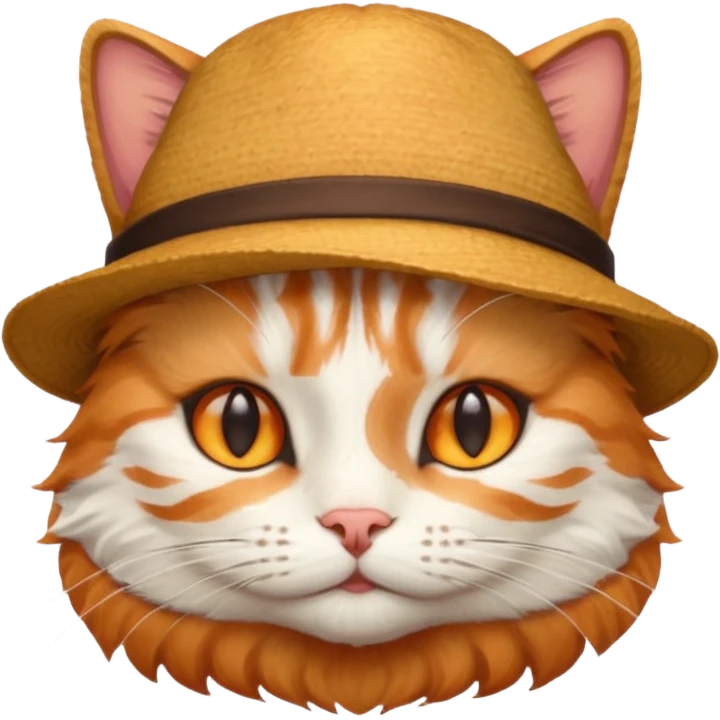cat and hat 🎩 emoji