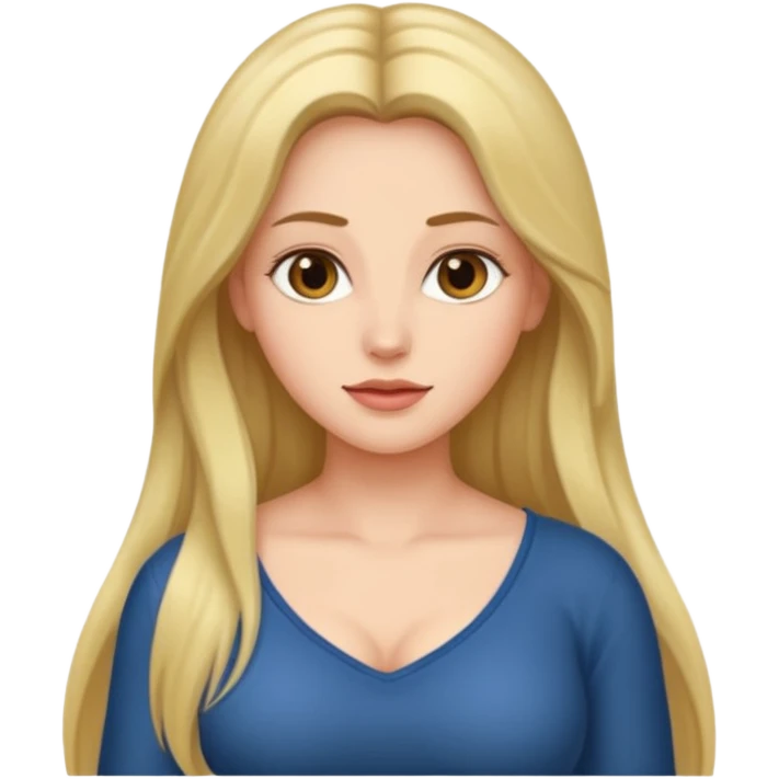 Large chested woman  emoji