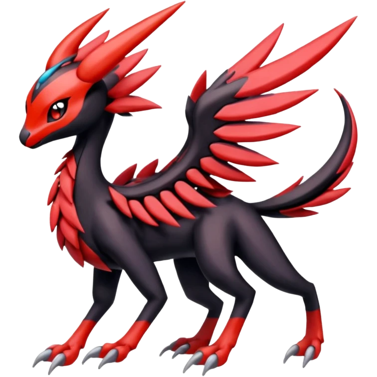 Meloetta-Nargacuga-Yveltal-Pokémon-Fakémon-hybrid-fusion-creature emoji