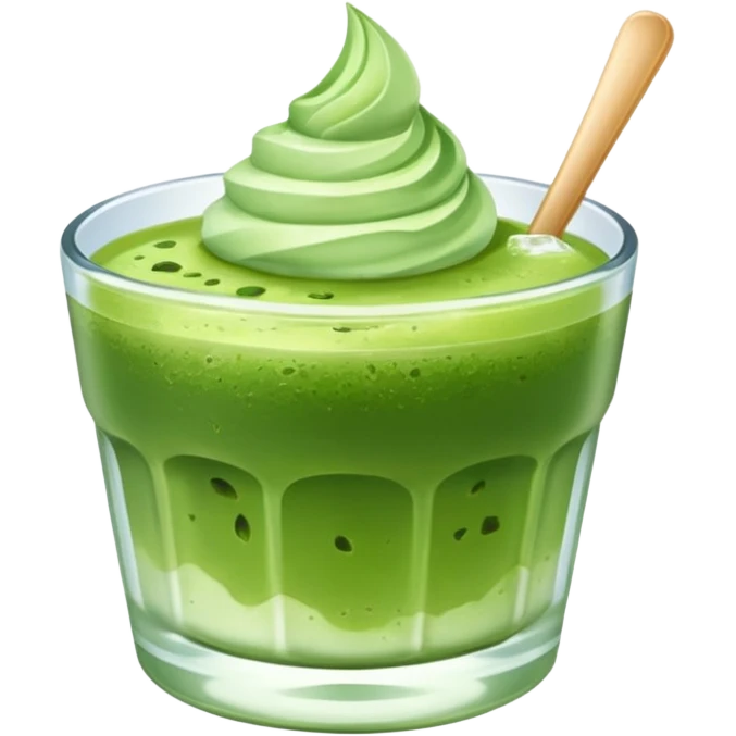 matcha ice only emoji