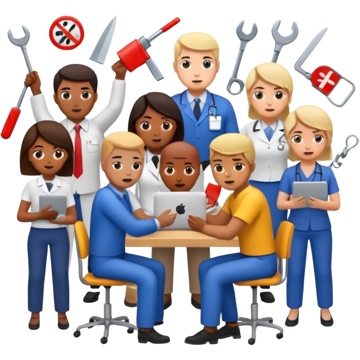 work place accident emoji