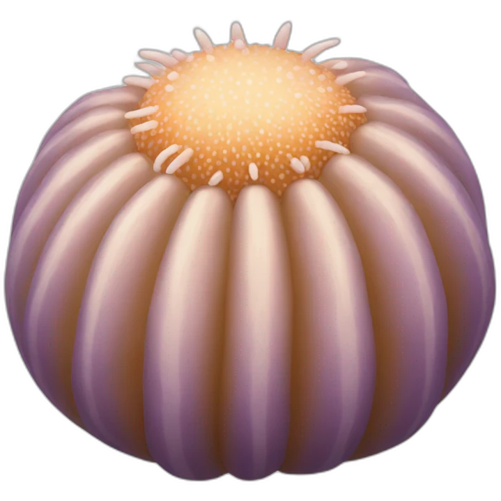 Sea urchin emoji
