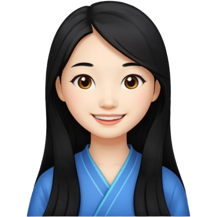 chinese pretty girl emoji